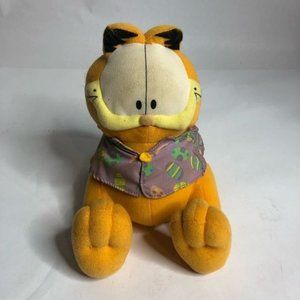 Garfield‎ Orange Cat in Easter Egg Shirt 6" Sitting Plush